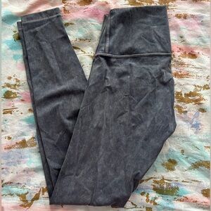 Lululemon grey tie dye leggings